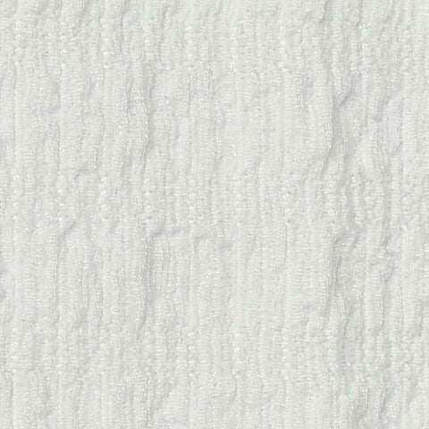 Polyester Stretch Crepe Fabric, 230 gsm, 160 cm — White