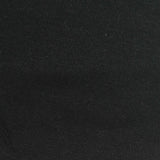 Brushed Polyester Cotton French Terry Fabric, 210 gsm, 160 cm — Black