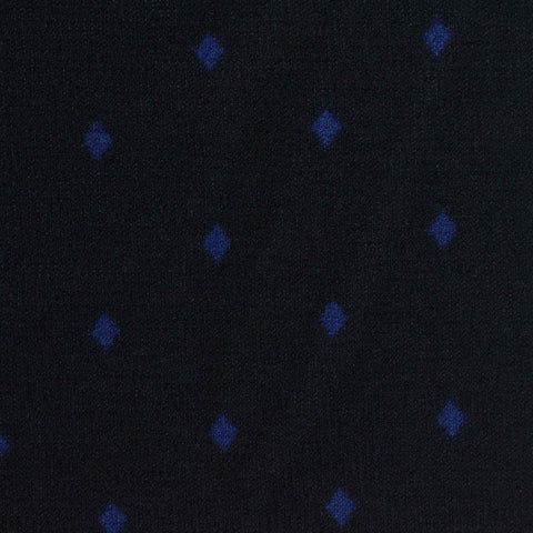 Blue Diamond Jacquard, Polyester, 290 gsm