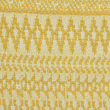 Yellow Zigzag Jersey Knit, Polyester