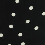 White Dots Poplin, Viscose