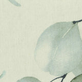 Light Green Leaves Woven, Viscose-Cotton