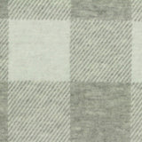 Light Grey Check Interlock Knit, Polyester