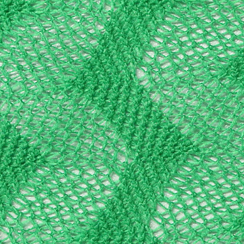 Green Diamond Warp Knit, Polyester