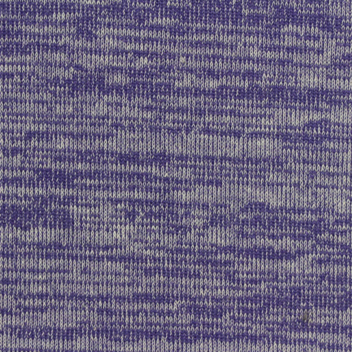 Purple Marl French Terry, Poly-Cotton, 450 gsm