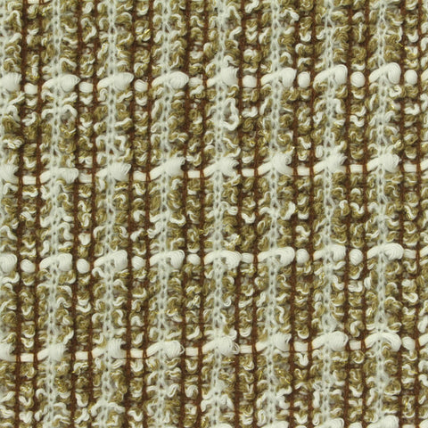 White Grid Bouclé, Poly-Acrylic