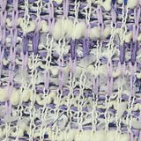White Textured Bouclé, Poly-Cotton — texture