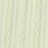 Cream Tone-on-Tone Jersey Knit, Polyester — texture