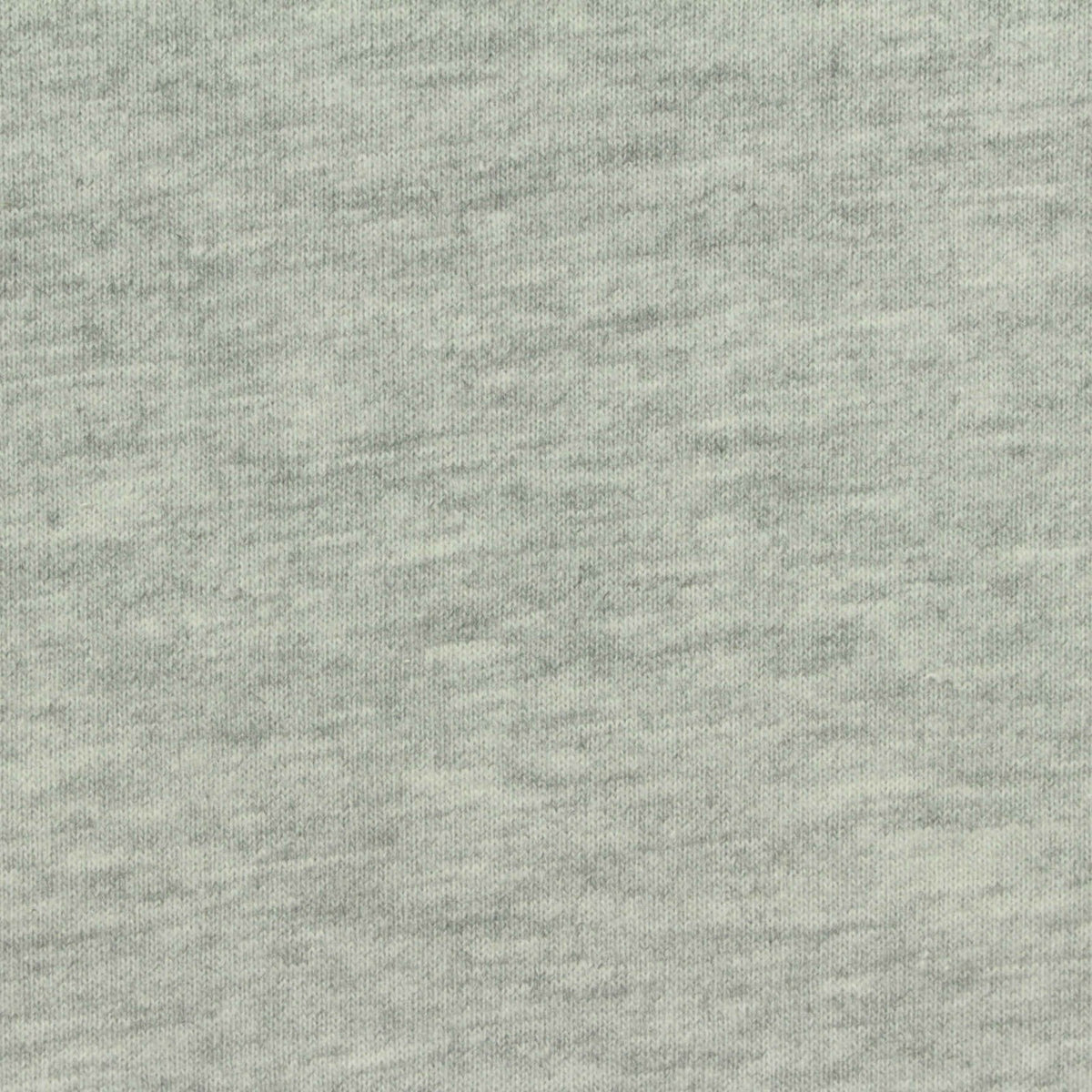 Light Grey Marl Jersey Knit, Cotton-Poly, 200 gsm