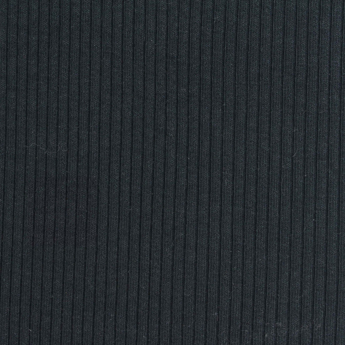 Cotton Stretch Rib Knit Fabric, 300 gsm, 110 cm — Grey