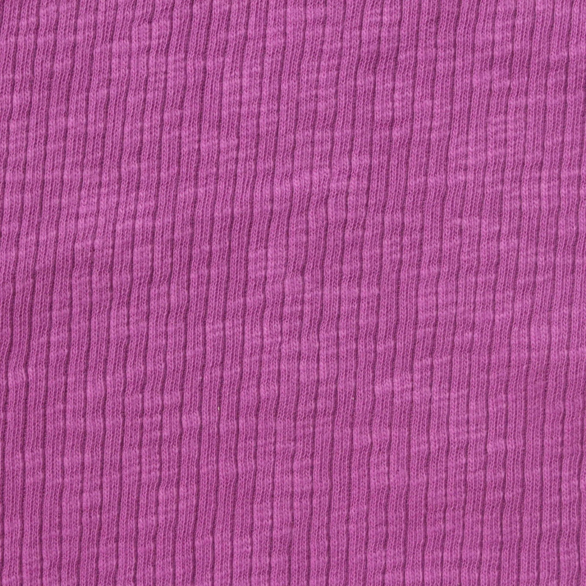 Slub 100% Cotton Rib Knit Fabric, 250 gsm, 120 cm — Purple