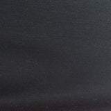 Viscose Nylon Stretch Ponte Knit Fabric, 350 gsm, 155 cm — Black