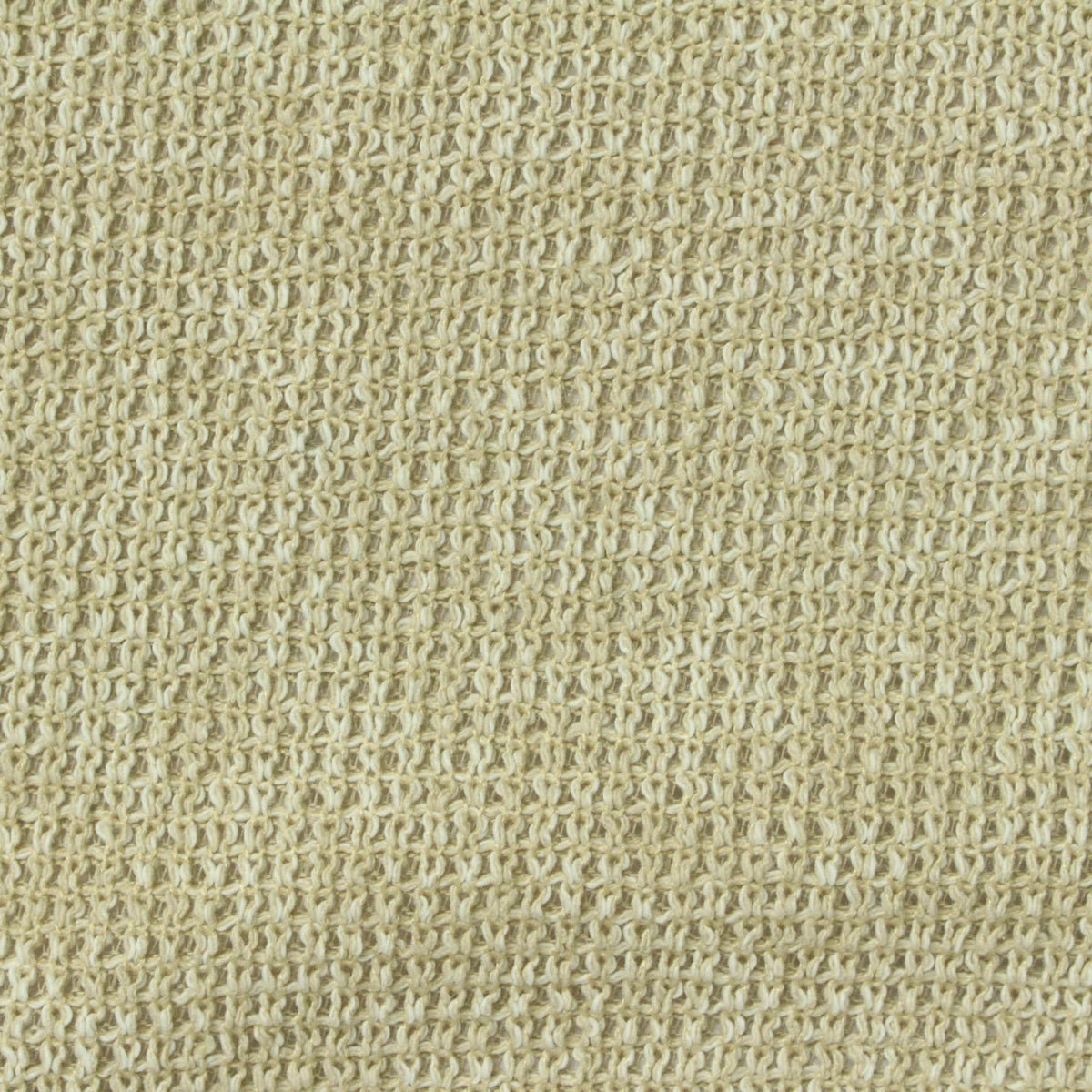 Light Beige Marl Rib Knit, Poly-Cotton, 340 gsm