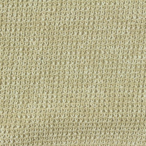 Light Beige Marl Rib Knit, Poly-Cotton, 340 gsm
