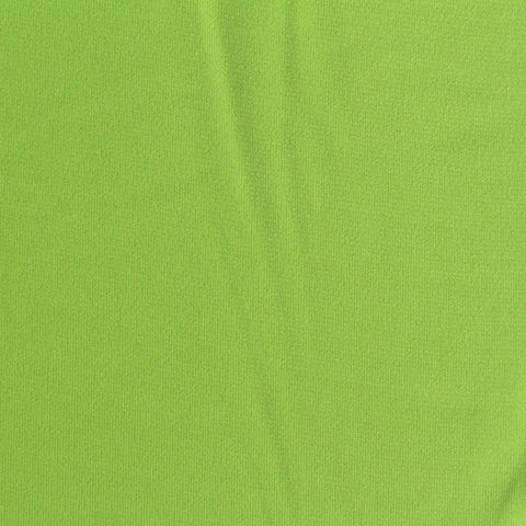 Polyester Stretch Linen-Look Fabric, 200 gsm, 155 cm — Green