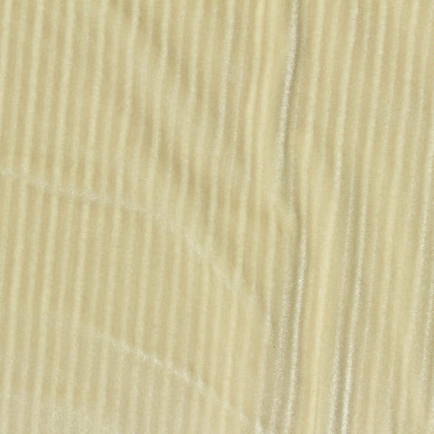 Polyester Stretch Velvet Fabric, 320 gsm, 165 cm — Beige
