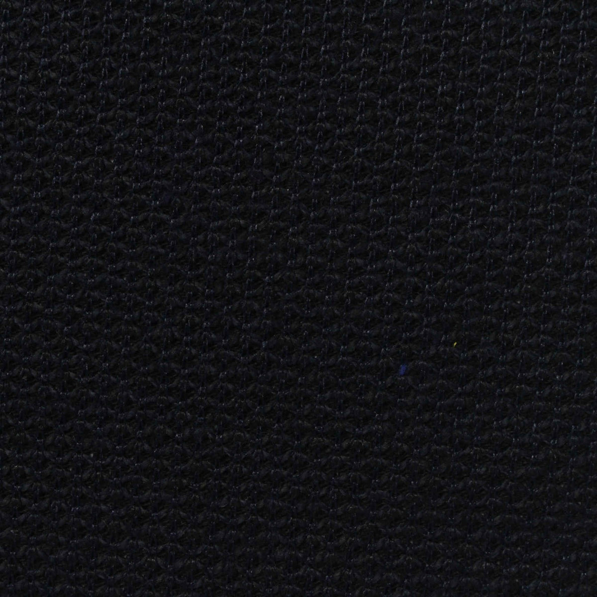 100% Polyester Chunky Knit Fabric, 410 gsm, 160 cm — Black