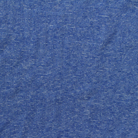 Blue Marl Jersey Knit, Polyester, 160 gsm, 160 cm