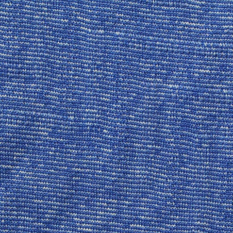 Blue Marl Jersey Knit, Polyester, 160 gsm, 160 cm