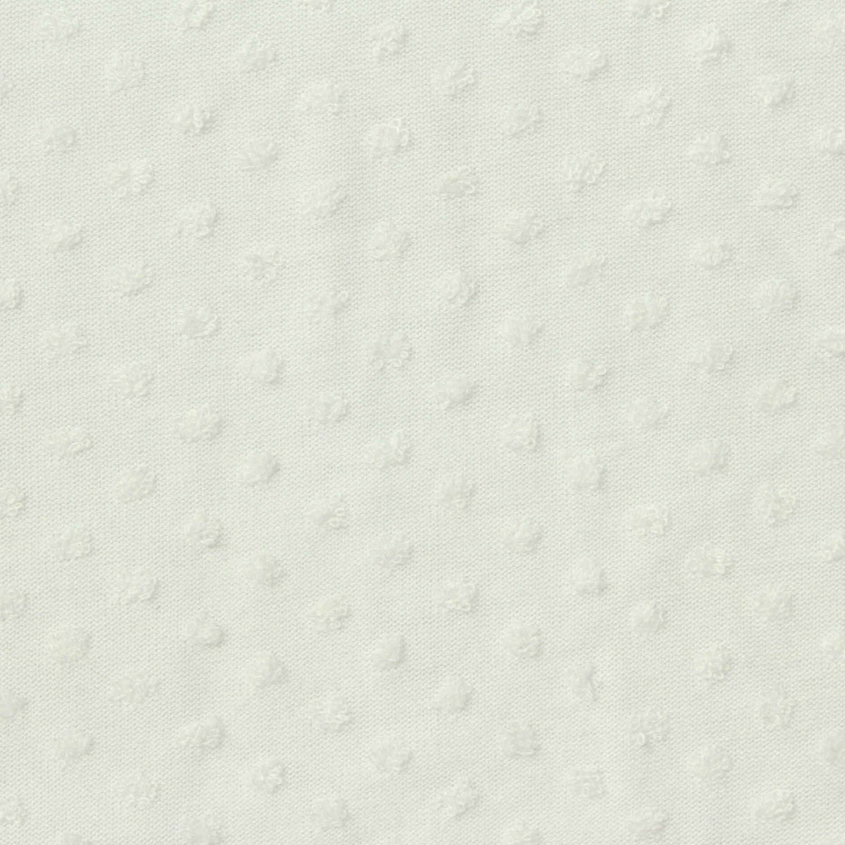 Off-White Dot Jacquard, Cotton