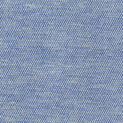 Blue Marl Knit, Cotton-Poly, 200 gsm
