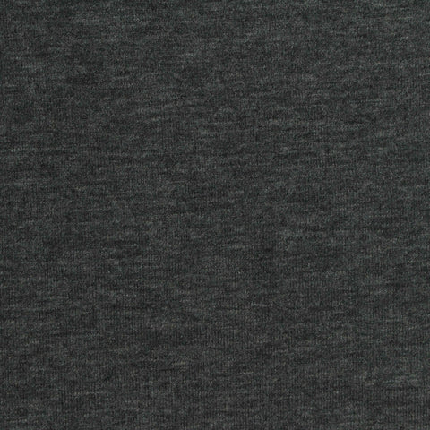 Dark Grey Marl Jersey Knit, Poly-Cotton, 180 gsm, 160 cm, ref EF-269054