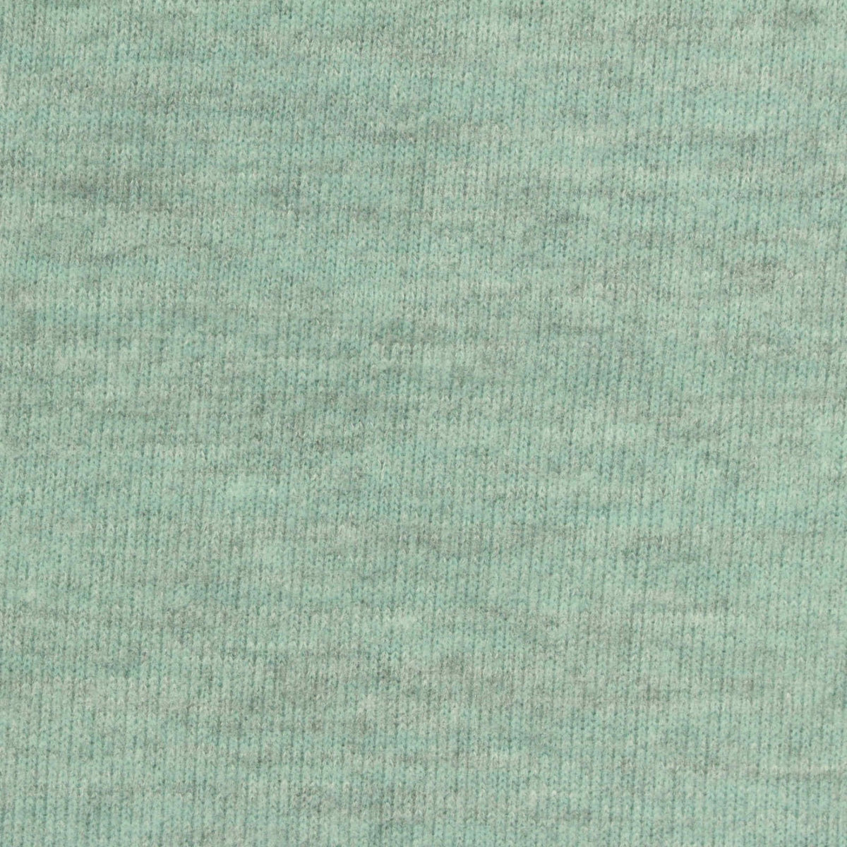 Light Green Marl Chunky Knit, Poly-Viscose, 240 gsm