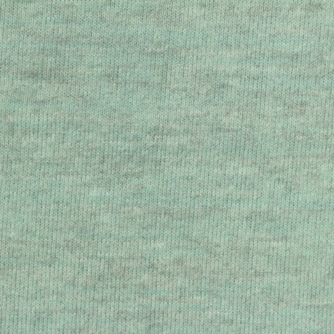 Light Green Marl Chunky Knit, Poly-Viscose, 240 gsm