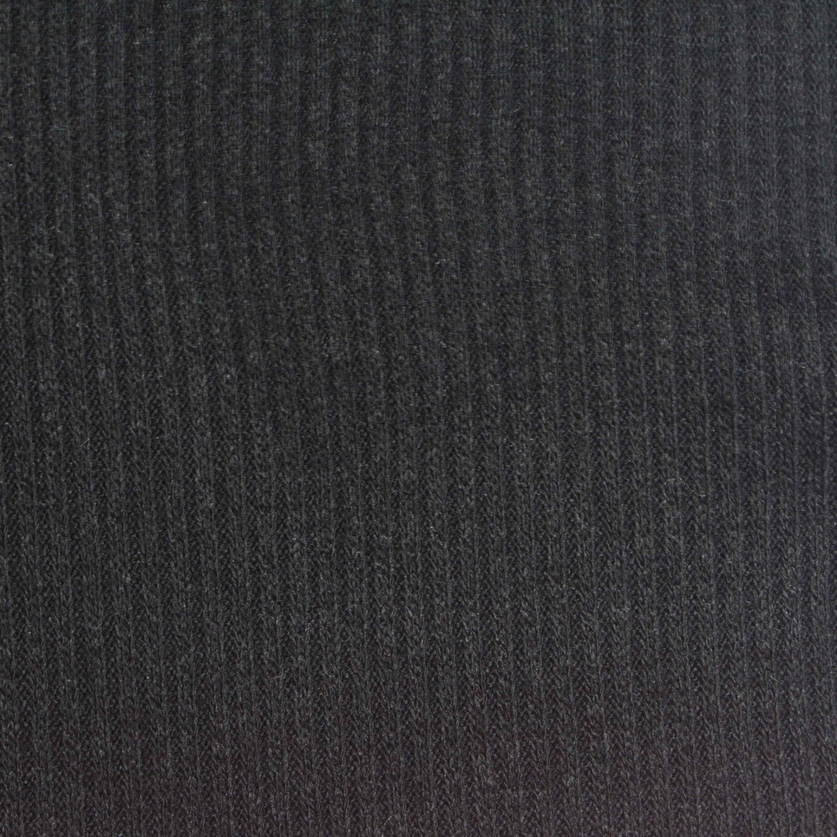 Dark Grey Marl Rib Knit, Viscose-Poly, 270 gsm, 140 cm