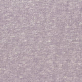Light Purple Marl French Terry, Poly-Cotton