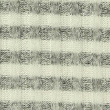Dark Grey Horizontal-Stripe Rib Knit, Viscose-Poly — texture