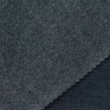 Dark Blue Marl French Terry, Cotton-Poly