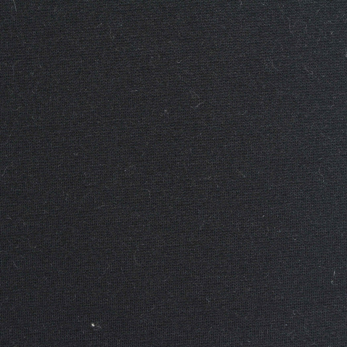 Viscose Nylon Stretch Ponte Knit Fabric, 370 gsm, 160 cm — Black