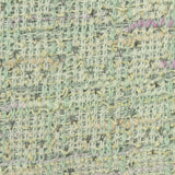 Light Green Marl Bouclé, Cotton-Poly