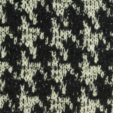 Black Houndstooth Bouclé, Poly-Cotton