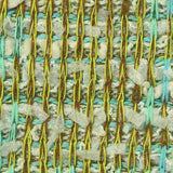 Brown-Yellow Lines Bouclé, Polyester — texture