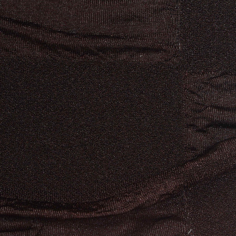 Jacquard Polyester Stretch Knit Fabric, 250 gsm, 160 cm — Brown