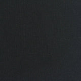 Polyester Stretch Linen-Look Fabric, 230 gsm, 160 cm — Black