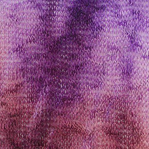 Purple Abstract Jersey Knit, Polyester