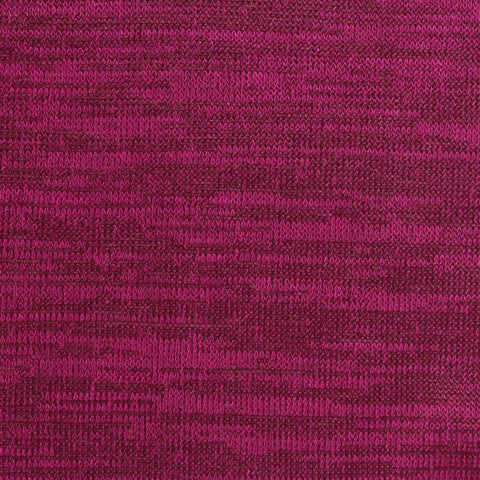 Magenta Marl Chunky Knit, Viscose-Poly, 195 gsm