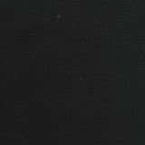 Polyester Cotton Stretch Interlock Knit Fabric, 370 gsm, 155 cm — Black