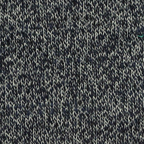 Dark Blue Marl French Terry, Poly-Cotton, 240 gsm