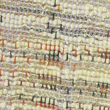 Red Irregular-Fleck Bouclé, Cotton-Poly — texture