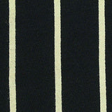 Cream Vertical-Stripe Jersey Knit, Viscose — texture