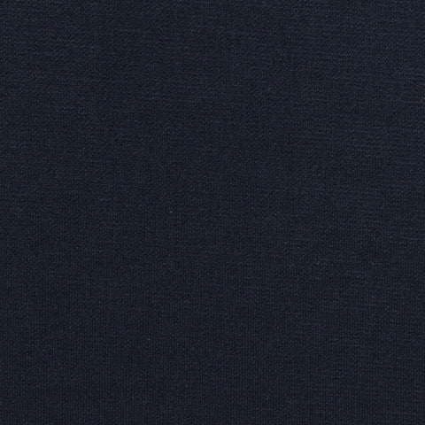 Viscose Polyester Stretch Ponte Knit Fabric, 280 gsm, 160 cm — Navy