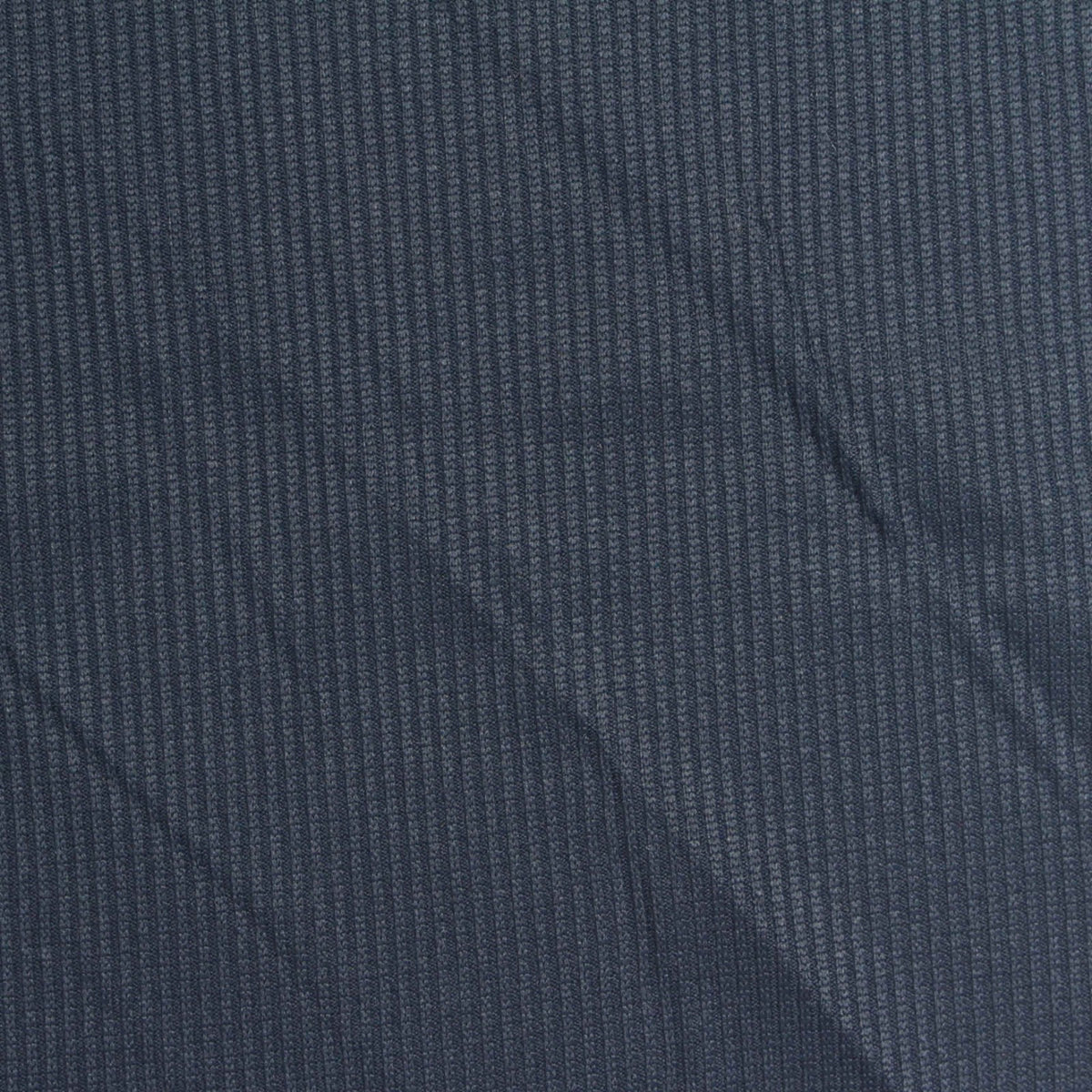 Dark Blue Vertical-Stripe Waffle Knit, Nylon