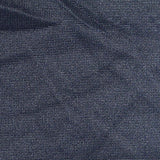 Dark Blue Marl Scuba Knit — texture