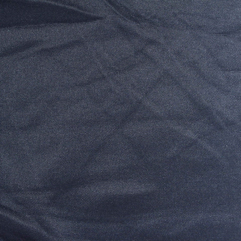Dark Blue Marl Scuba Knit