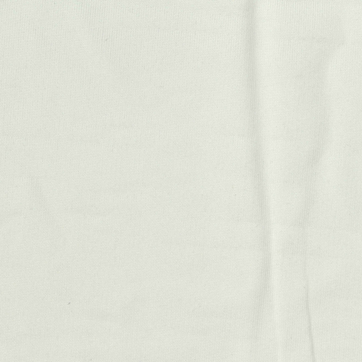 Polyester Stretch French Terry Fabric, 165 gsm, 156 cm — White