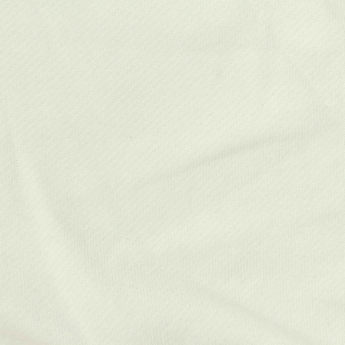 Cotton Polyester French Terry Fabric, 320 gsm, 185 cm — White